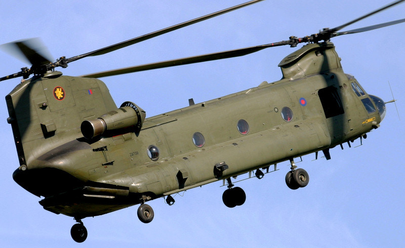 RAF Chinook HC2 at RAF Cosford 2006