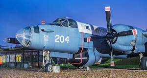 Lockheed SP-2H Neptune at RAF Cosford Night Shoot - Cody Froggatt