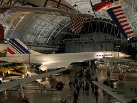 Air France Concorde F-BVFA retired at the Udvar-Hazy Center at Washington Dulles International Airport.