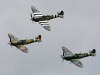 MH434, ML407, BM597 at Duxford Spring Airshow 2008  - pic by Webmaster