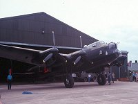 Lancaster Mk.VII 'Just Jane' at East Kirkby in 2002.