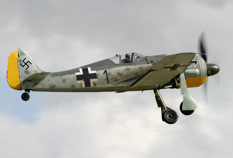 Focke-Wulf Fw 190 at Flying Legends, Duxford 2009.