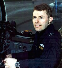 2003 Display pilot - Flt. Lt. Martin Day in cockpit