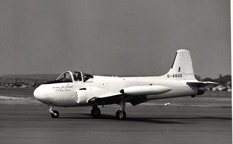Click to enlarge photo   ........   
Jet Provost TMk2 Company Demonstrator (GAOUS).