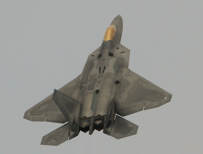 F-22A Raptor - photo by Webmaster