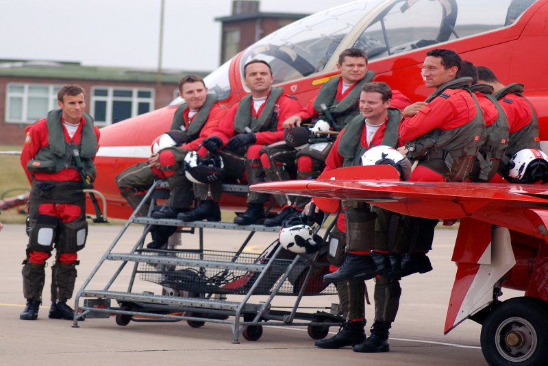 2007 Red Arrows pilots