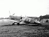 Picture from Doug Gould, showing his father's wartime Spitfire 