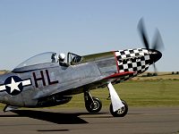 Mustang at Flying Legends 2003