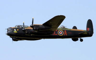 East Kirkby Airshow - BBMF Lancaster.