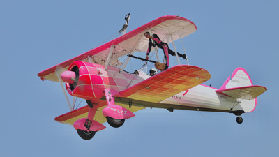 Photo Competition - Wing Walker taken at this year’s La Ferte-Alais show, with my Canon EOS800D, with 100-400 Lens - Peter Busby