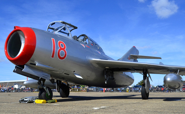 MiG-15 - photo by John Bilcliffe