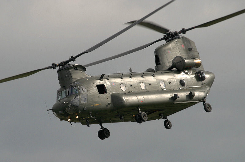 RAF Chinook HC2 at RAF Cosford 2005