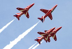 Red Arrows - photo by  Webmaster