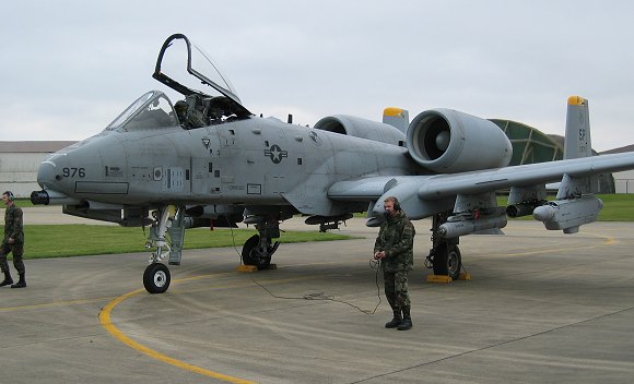 A-10A (81-0976) deployed to RAF Lakenheath  