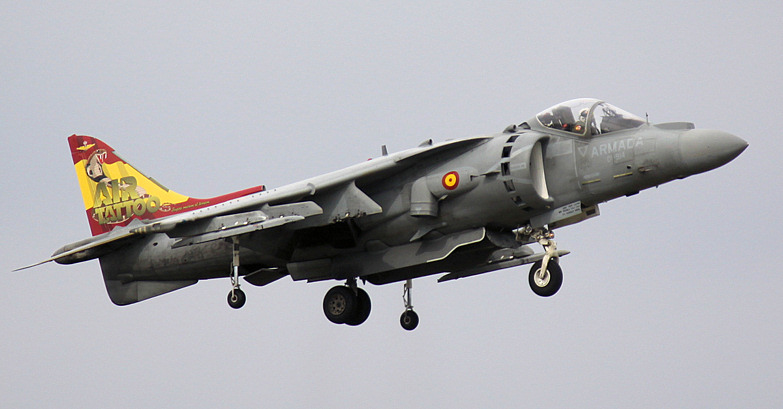 Spanish Navy EAV-8B Harrier II - photo by Webmaster