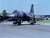 Starfighter f 104 from 36 Sqn Gioia del Colle Italian air force