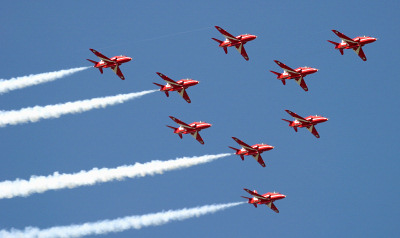 Teignmouth Airshow - Red Arrows.