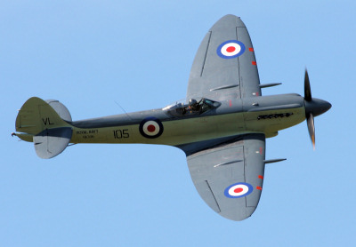 Headcorn Battle of Britain Airshow - Seafire.